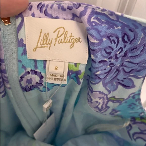 New Lilly Pulitzer Floral Maxi Dress - Picture 5 of 5